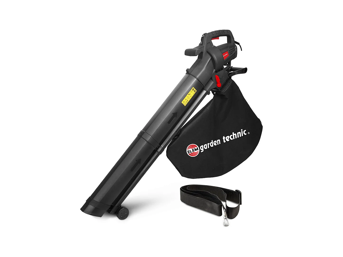 Aspirateur Souffleur Broyeur de Feuilles 3000W - 270 km/h - 10:1 - Sac 35L - Elem Garden