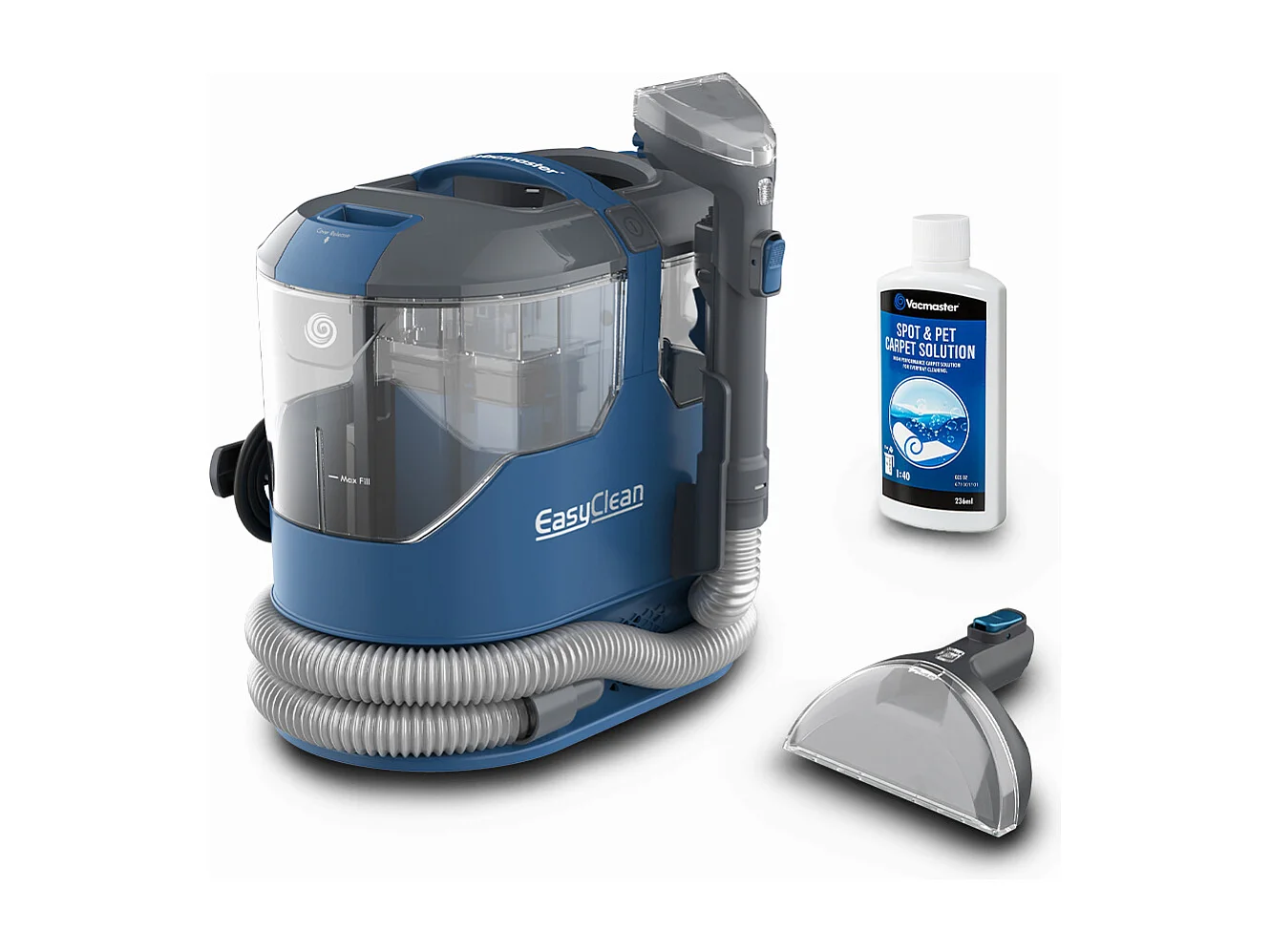 Aspirateur - nettoyeur de tapis et tissus 800W - 18.5 Kpa