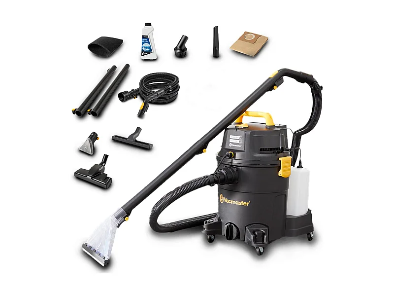 Aspirateur eau et poussières / shampouineuse 1300W - Vacmaster