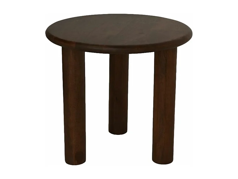 Table d'appoint ronde en bois Ø 50 x 45 cm