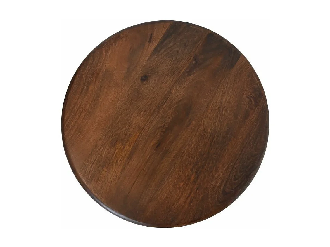 Table d'appoint ronde en bois Ø 50 x 45 cm