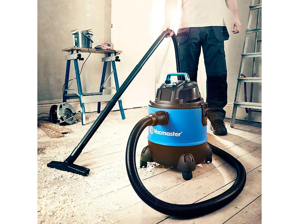 Aspirateur eau et poussières 1250W - 20L plastique - 18 Kpa avec soufflerie - Vacmaster