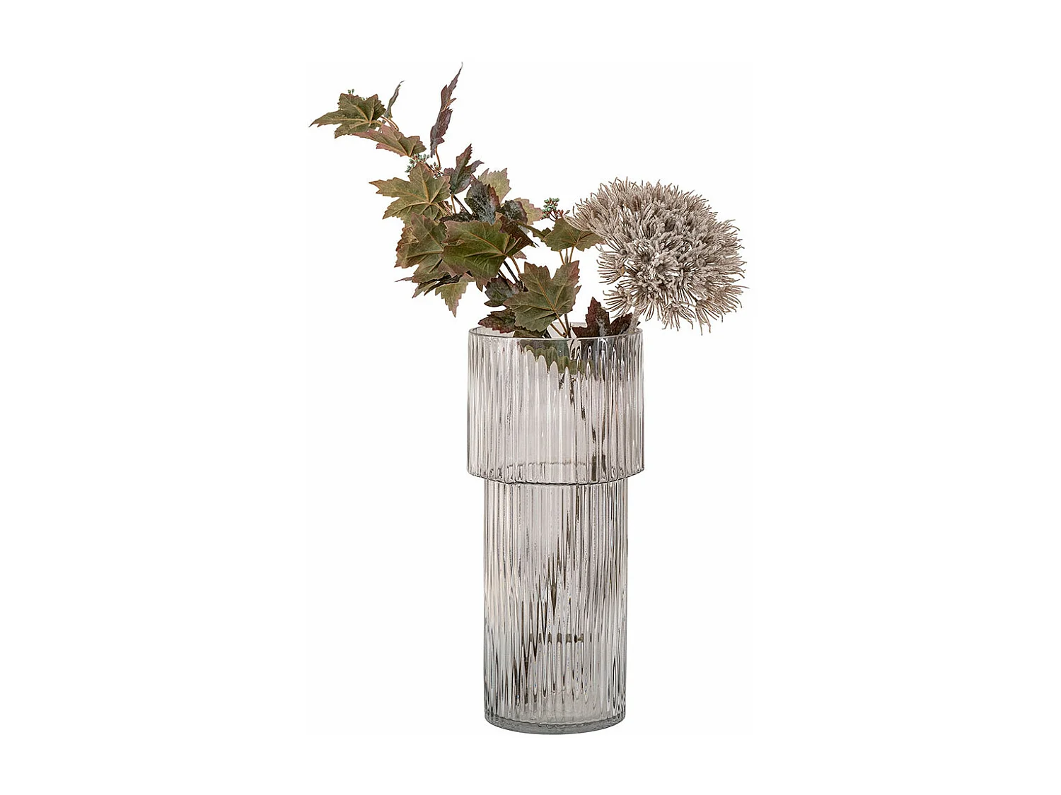 Oeiras vase en verre soufflé clair.