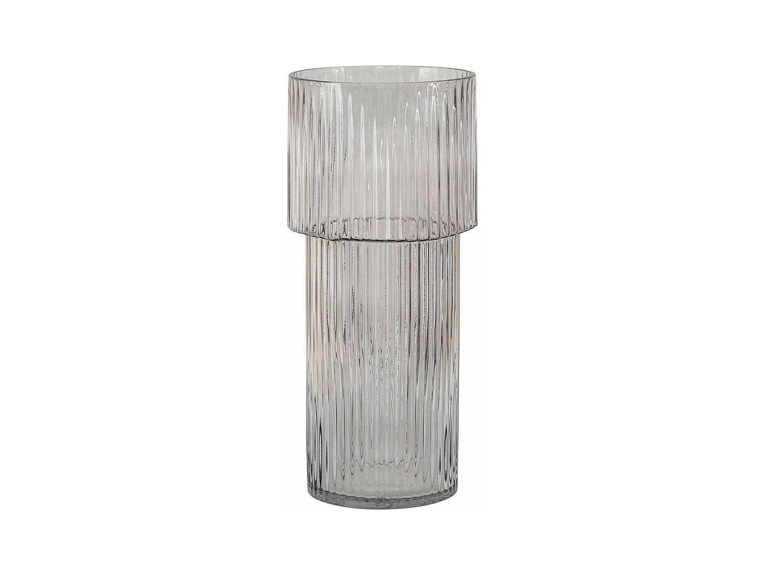 Oeiras Vaasje mondgeblazen glas helder.