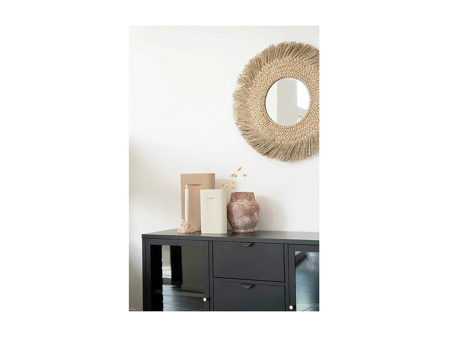 Aljustrel vase céramique brune.