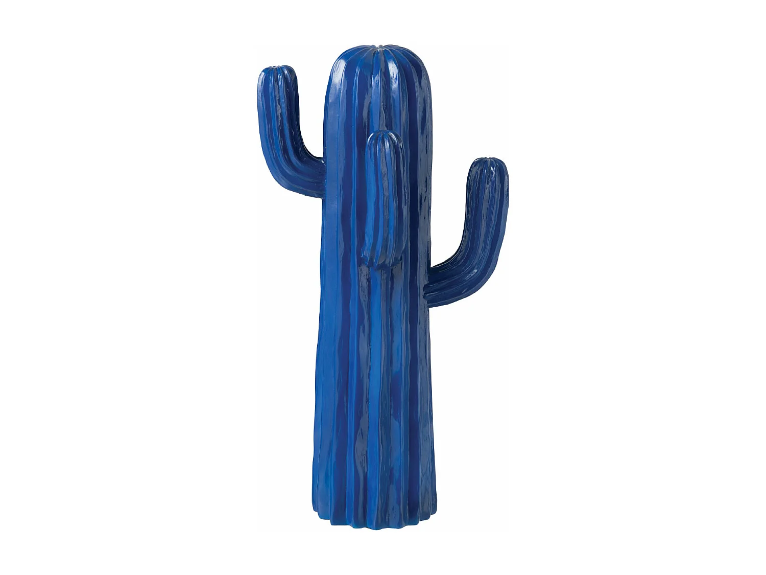Cactus Déco "Mexican Fiesta" 42cm Bleu