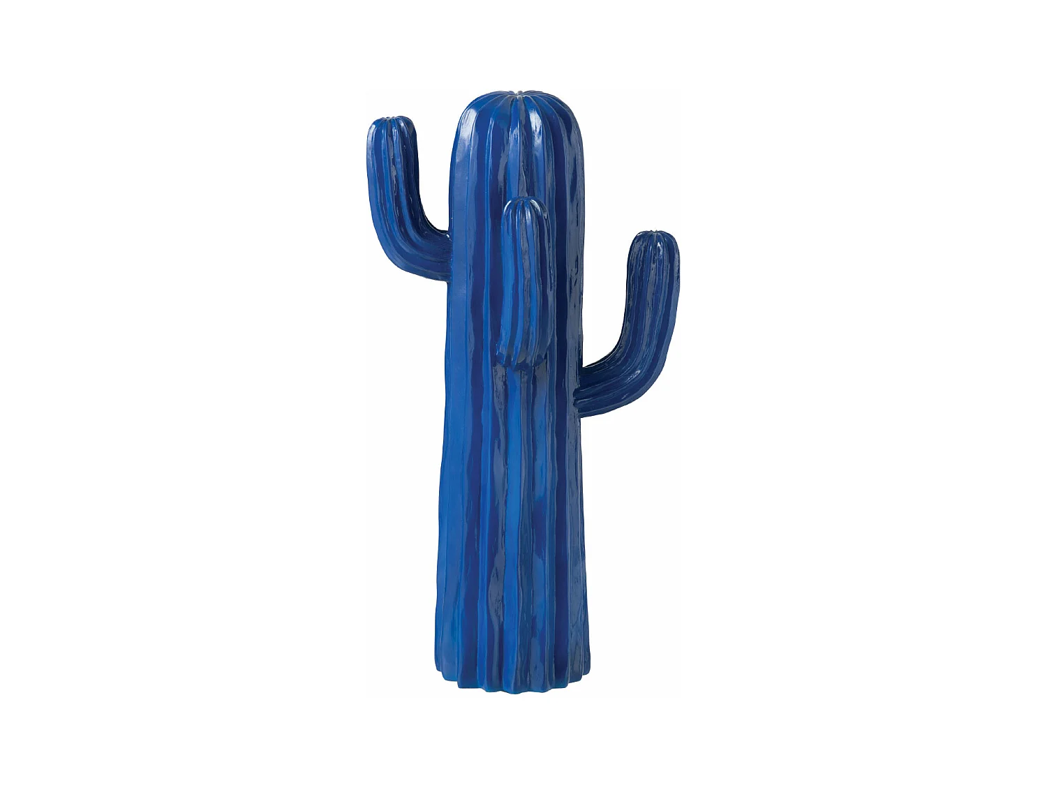 Cactus Déco "Mexican Fiesta" 42cm Bleu