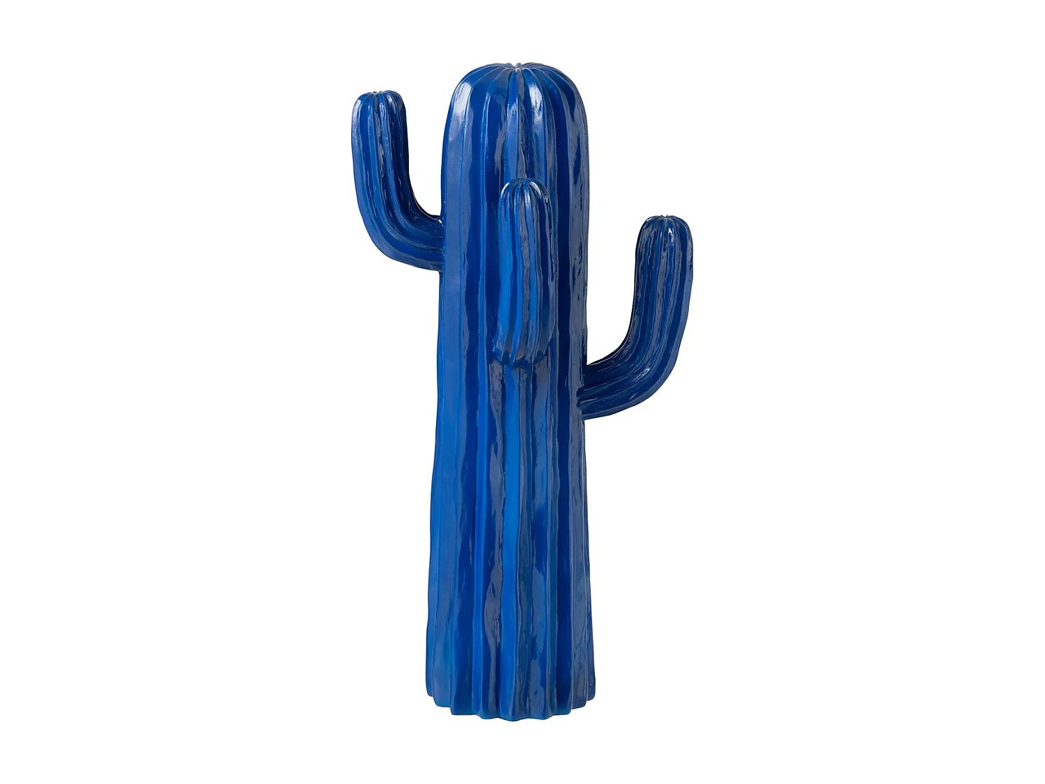 Cactus Déco "Mexican Fiesta" 42cm Bleu