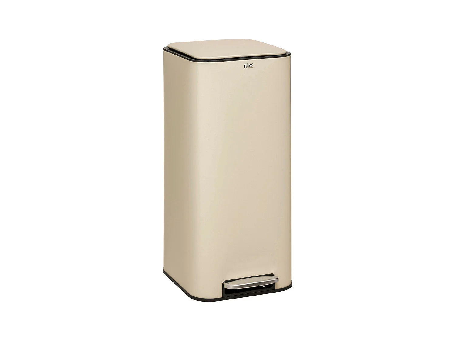 Poubelle de Cuisine à Pédale en Métal "Delta" 30L Argile