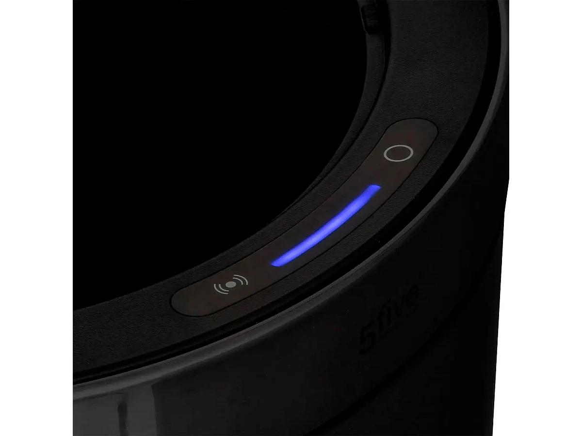 Poubelle de Cuisine Automatique en Métal "Delta" 40L Noir