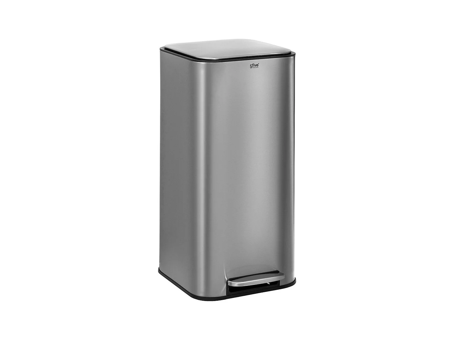 Poubelle de Cuisine à Pédale en Métal "Delta" 30L Inox