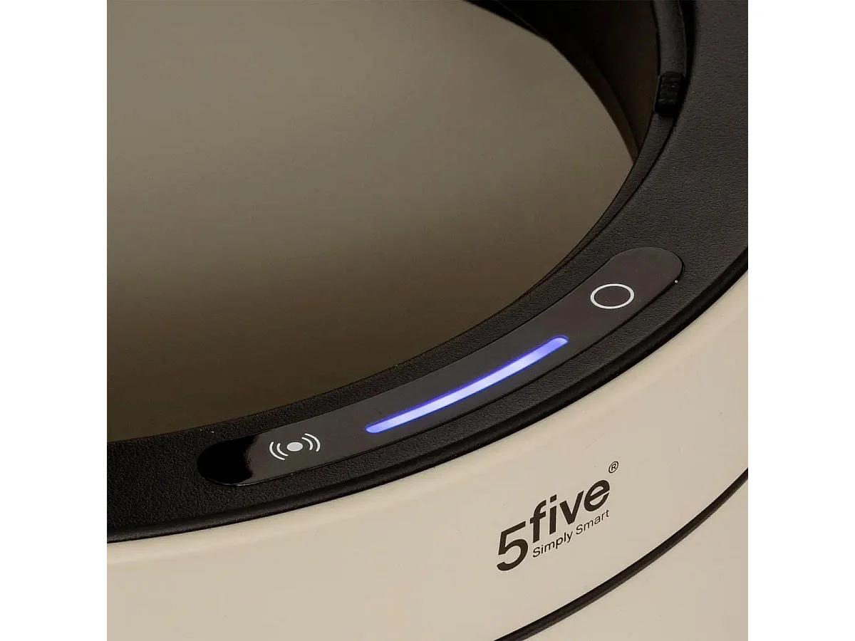 Poubelle de Cuisine Automatique en Métal "Delta" 40L Argile