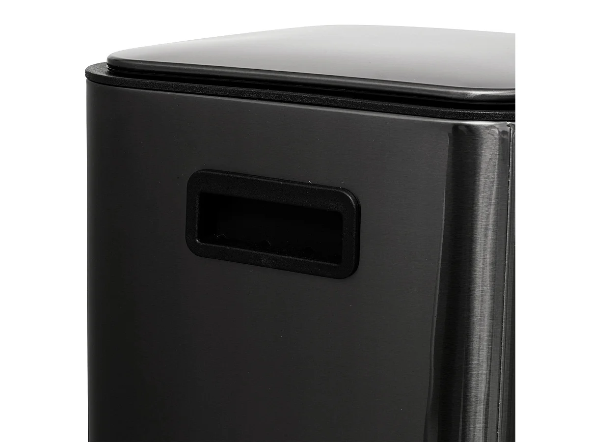 Poubelle de Cuisine à Pédale en Métal "Delta" 30L Carbonne