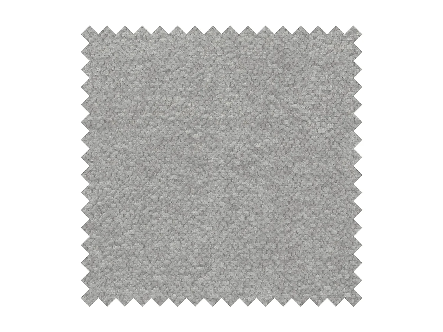 Canapé d'angle convertible - gris clair chenille - côté gauche - BALEO