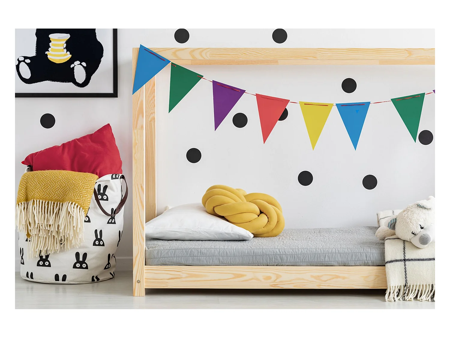 Lit coffre avec pieds - 140x200 cm - en tissu velours gris foncé - MASEGO