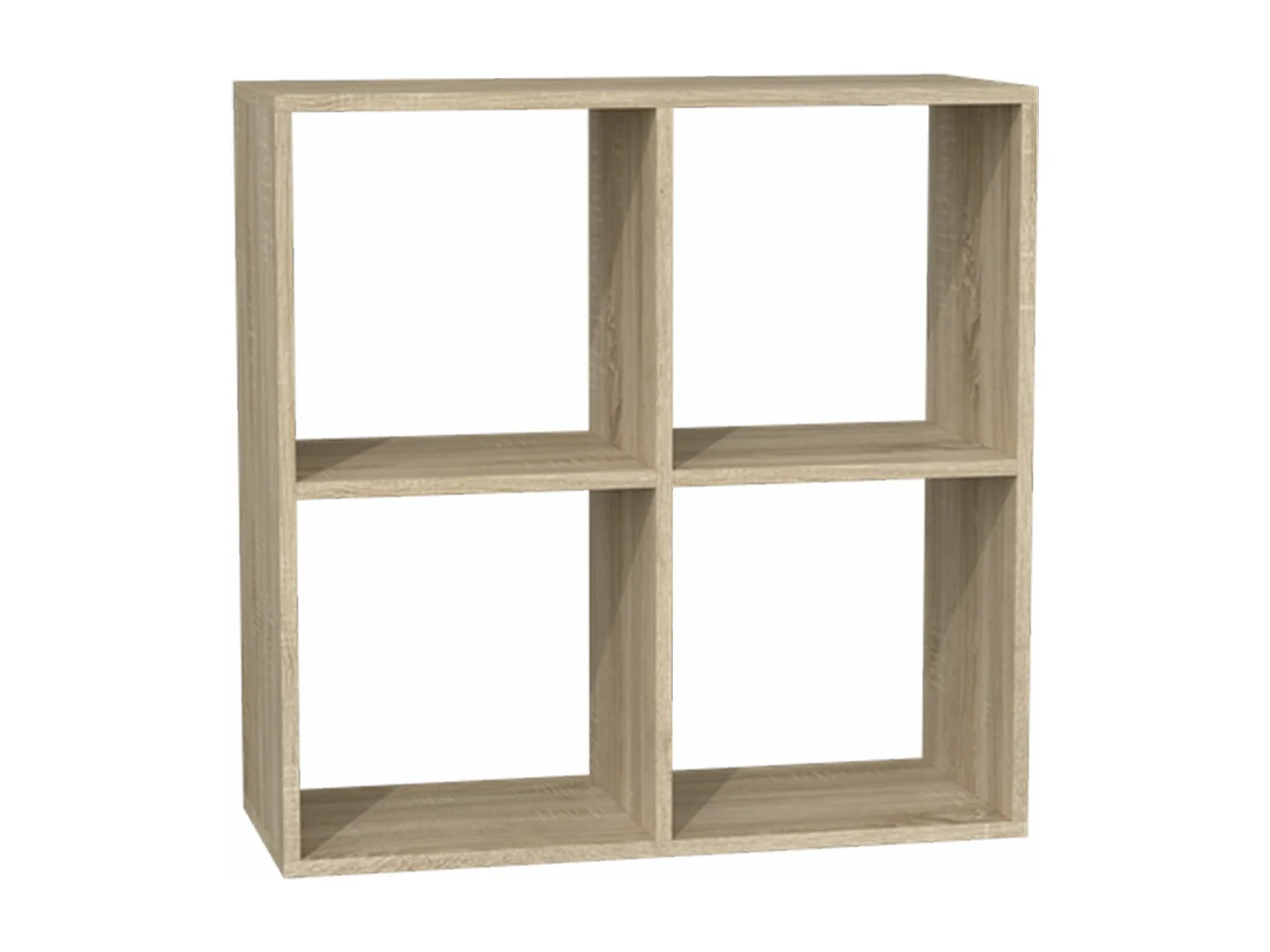 Étagère avec 4 étagères - 74 cm - Chêne Sonoma - MALAX