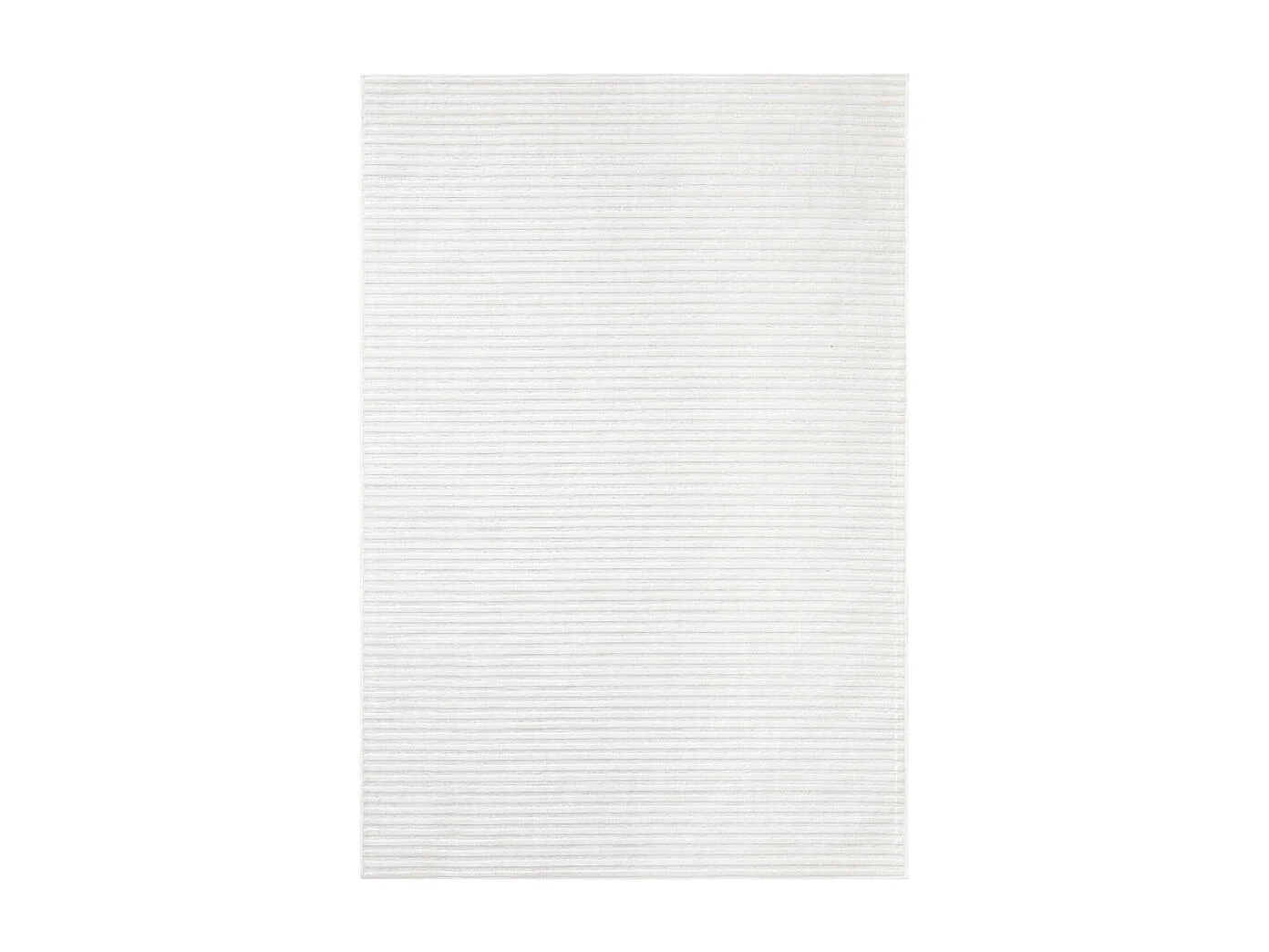 Tapis d'extérieur - 190x290cm - Blanc - Réversible - 100% polypropylène - 1350gr / m² - TOKYO