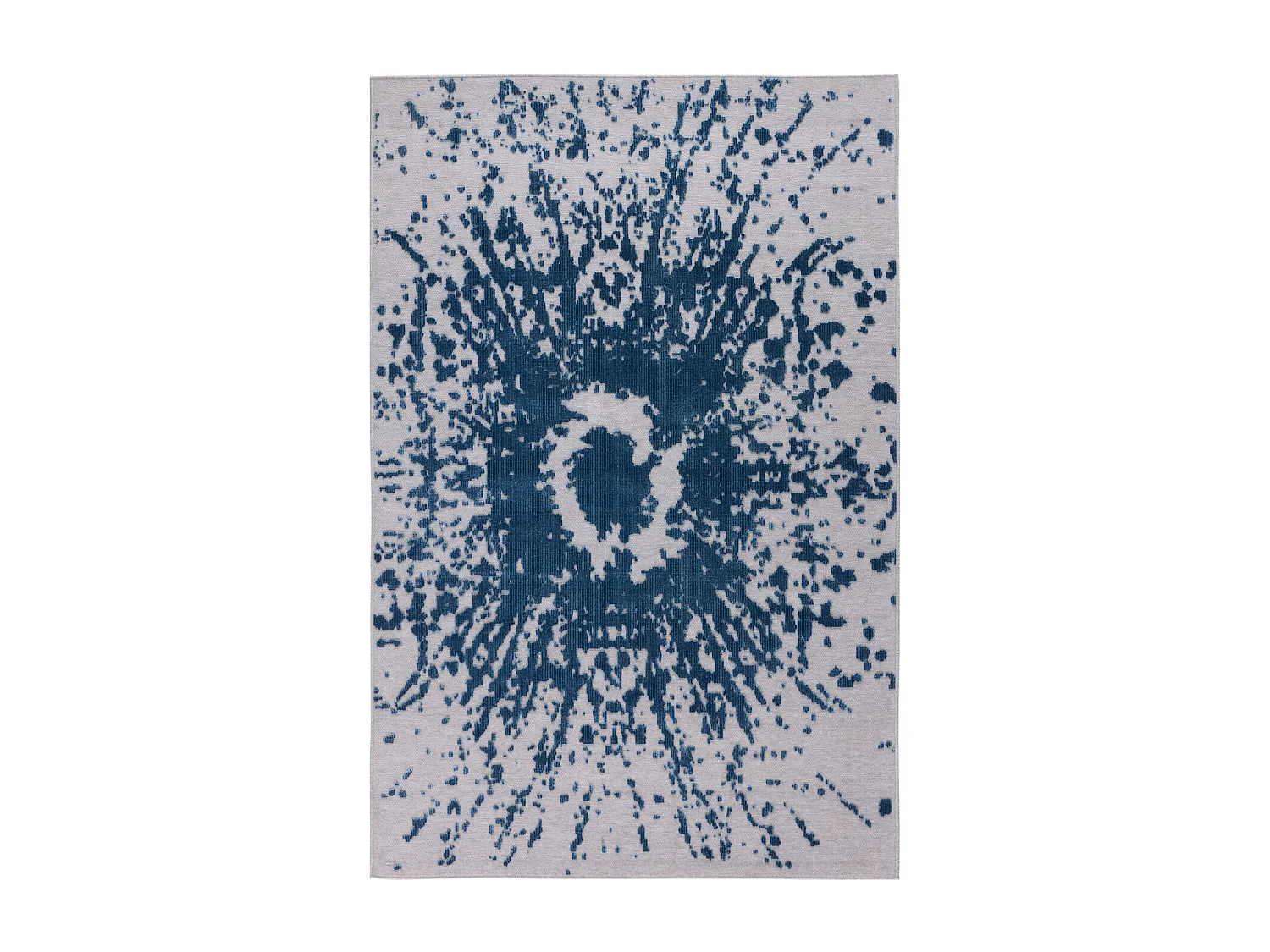 Tapis d'extérieur - 190x290cm - Bleu - Réversible - 100% polypropylène - 1350gr / m² - BYBLOS