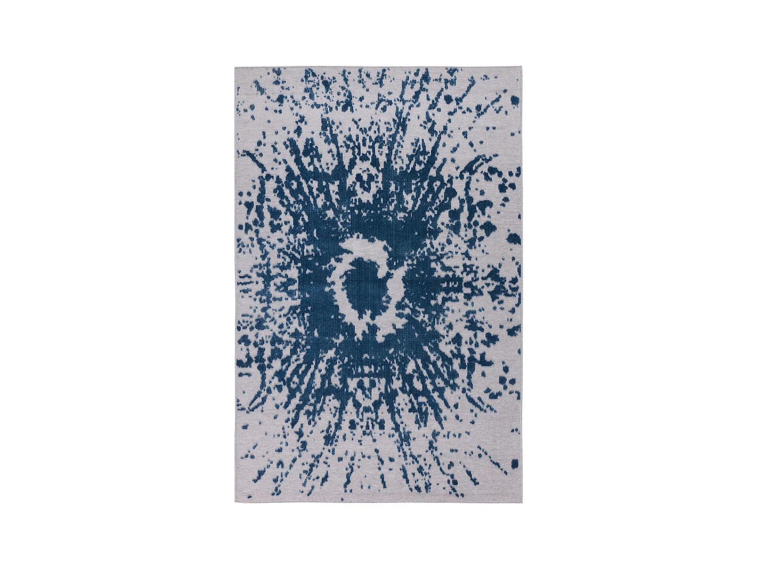 Tapis d'extérieur - 190x290cm - Bleu - Réversible - 100% polypropylène - 1350gr / m² - BYBLOS