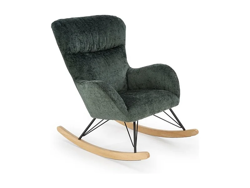 Fauteuil à bascule Castro/noire