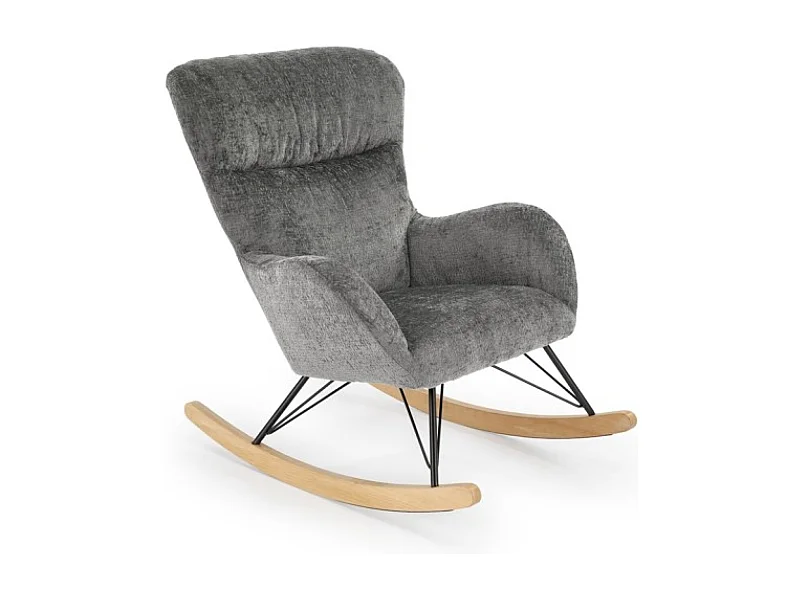 Fauteuil à bascule Castro/grise