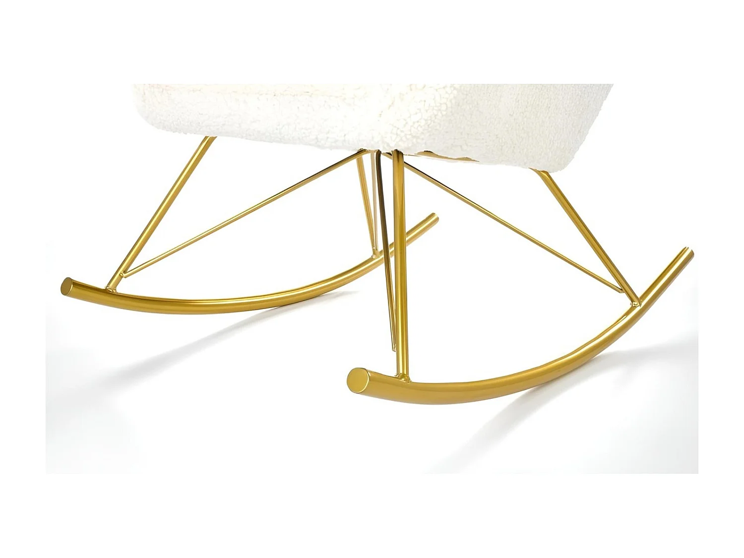 Fauteuil à bascule Liberto/blanche