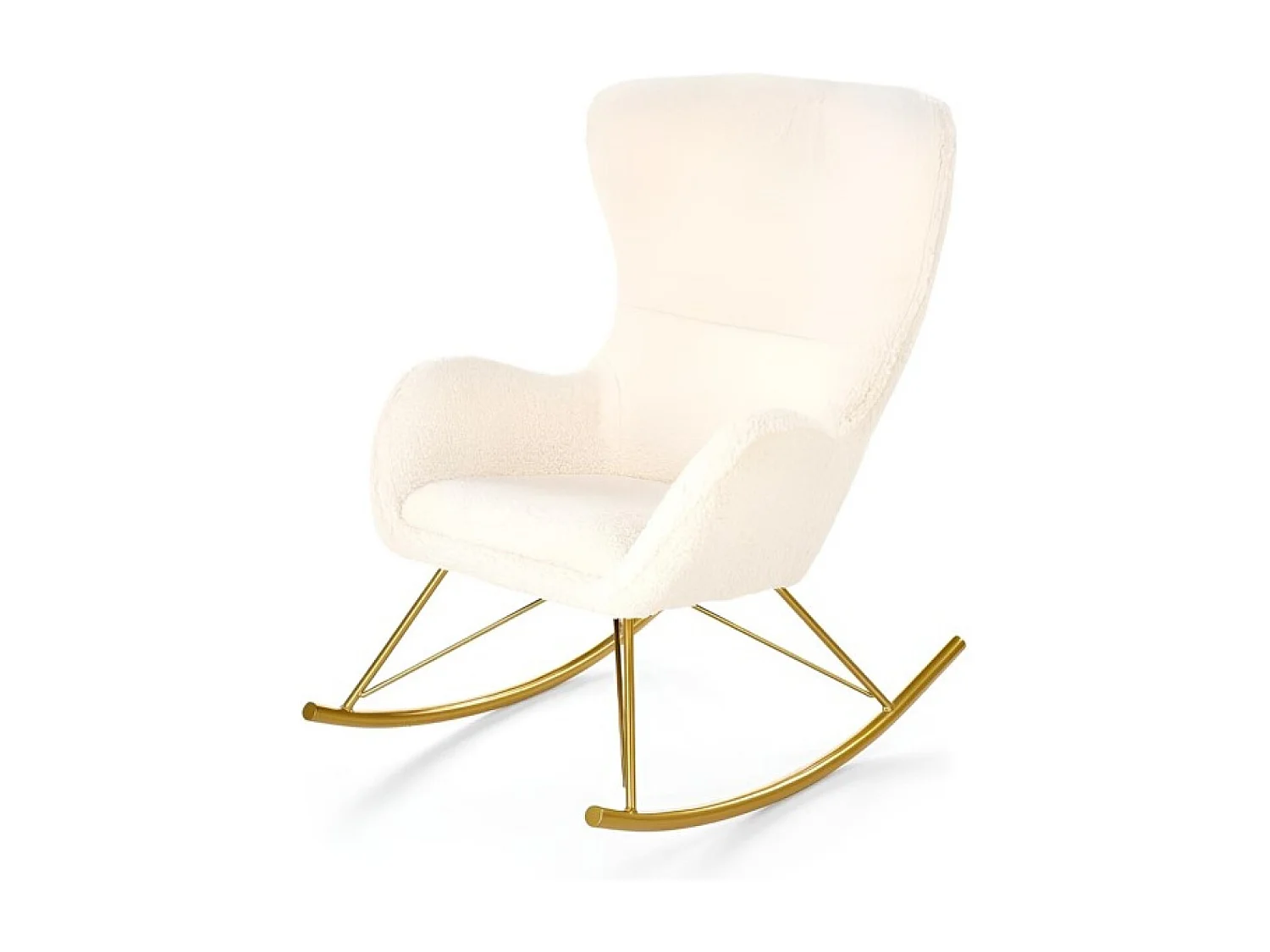 Fauteuil à bascule Liberto/blanche