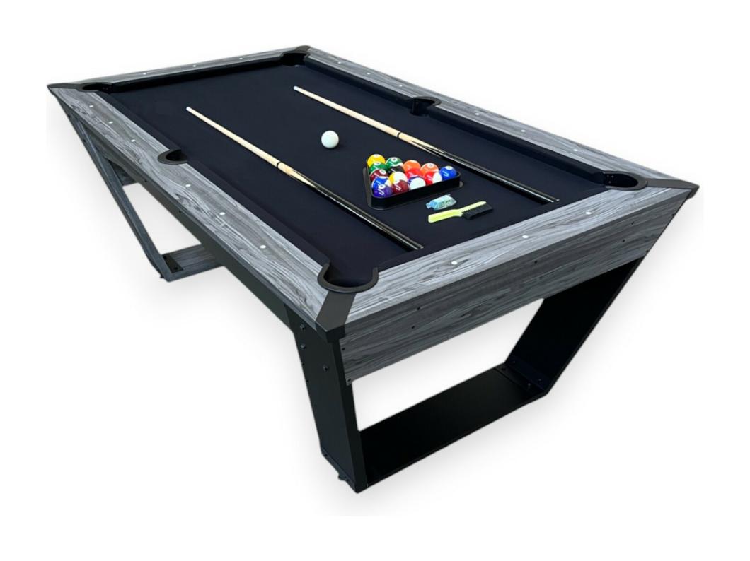 Mesa de bilhar 7 pés preta de design – Scorpion