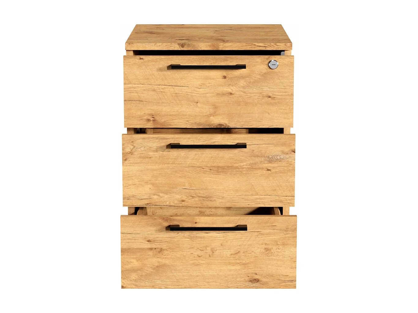 Conteneur de bureau mobile avec tiroirs sur roulettes Lancelot