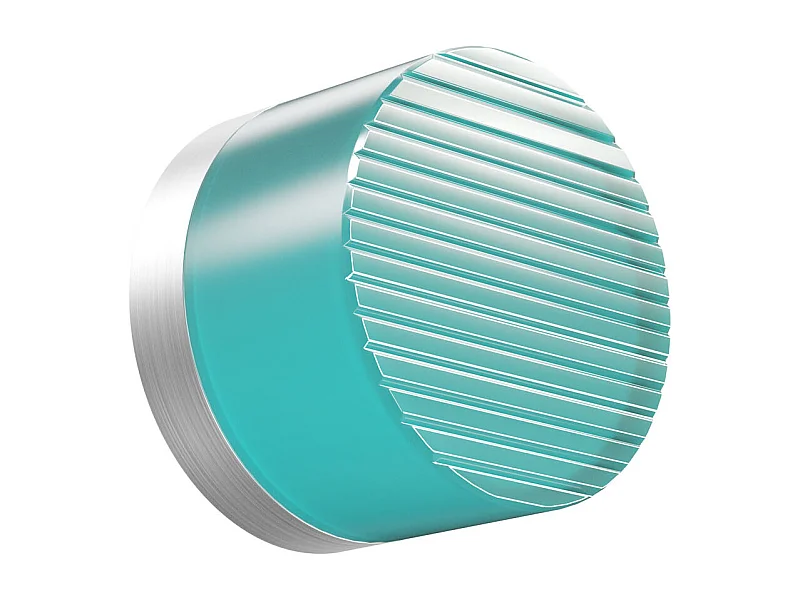 Beneito Faure Oma LED Kinkiet - 8W, IP65, Przełącznik CCT 2000K/2800K/4000K, Vintage Aluminium Kinkiet - Turkusowy