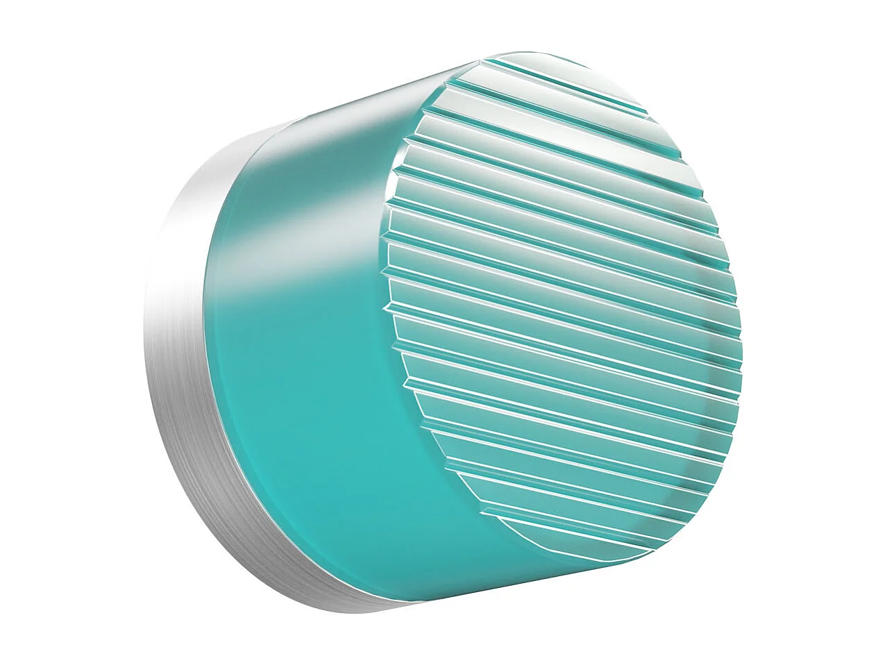 Beneito Faure Applique LED Oma 8W, IP65, Interrupteur CCT 2000K/2800K/4000K, Plafonnier Mural Vintage en Aluminium Turquoise