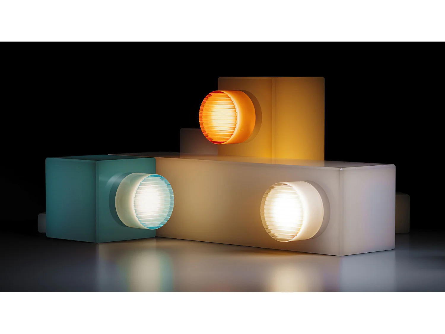 Beneito Faure Applique LED Oma 8W, IP65, Interrupteur CCT 2000K/2800K/4000K, Plafonnier Mural Vintage en Aluminium Blanc