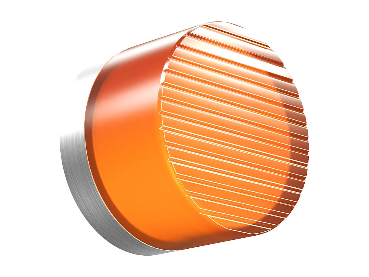 Beneito Faure Oma LED Kinkiet - 8W, IP65, Przełącznik CCT 2000K/2800K/4000K, Vintage Aluminium Kinkiet - Bursztynowy