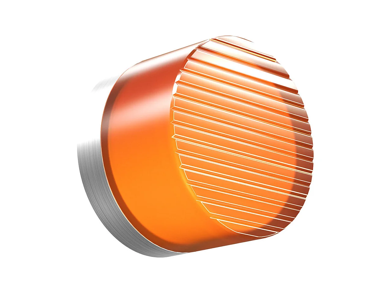 Beneito Faure Oma LED-Wandleuchte – 8 W, IP65, CCT-Schalter 2000 K/2800 K/4000 K, Vintage-Aluminium-Wand-Deckenleuchte – Bernstein