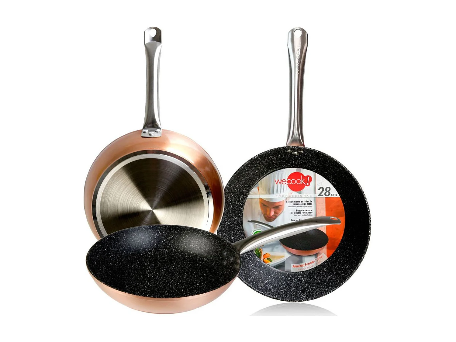 Sartén Profesional de aluminio forjado - 26 cm