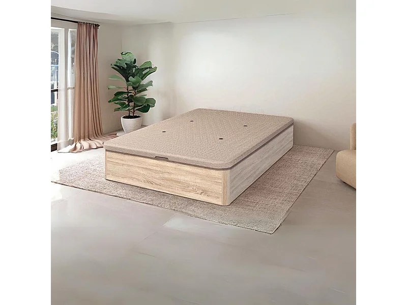 Canapé Guadiana 150x190 tapa tapizada 3D cambria 22 mm