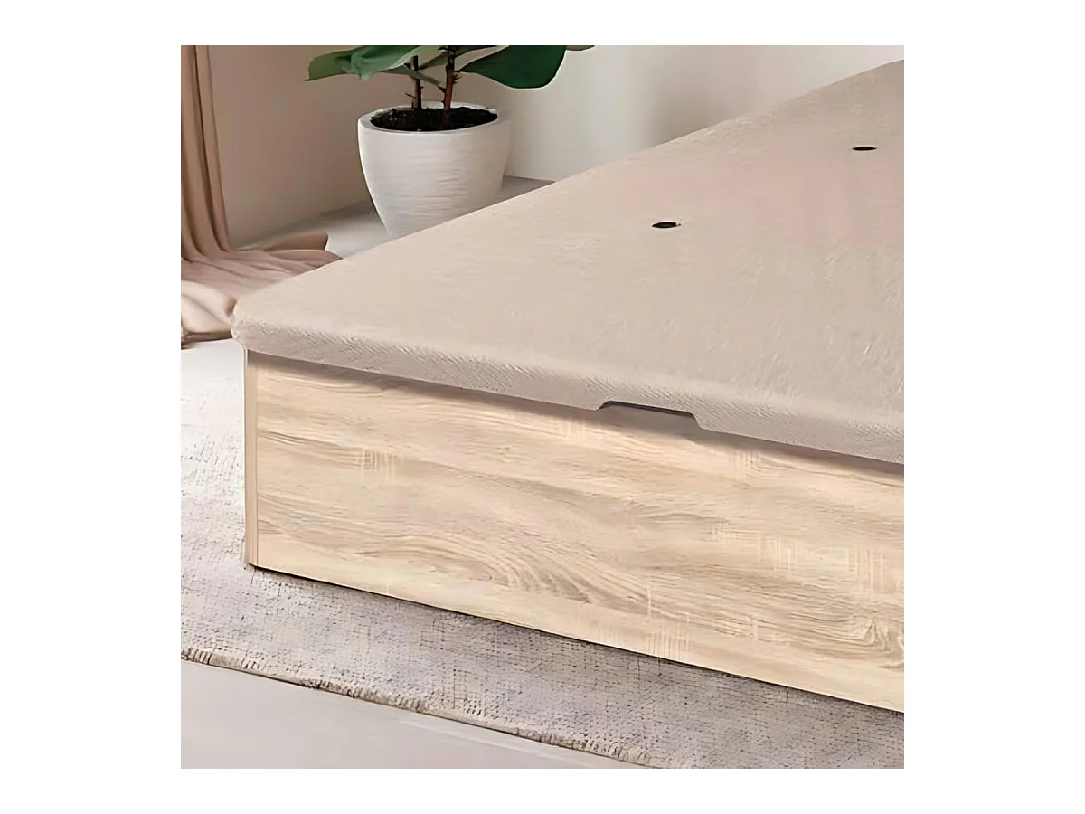 Canapé Guadiana 150x190 tapa tapizada 3D cambria 22 mm