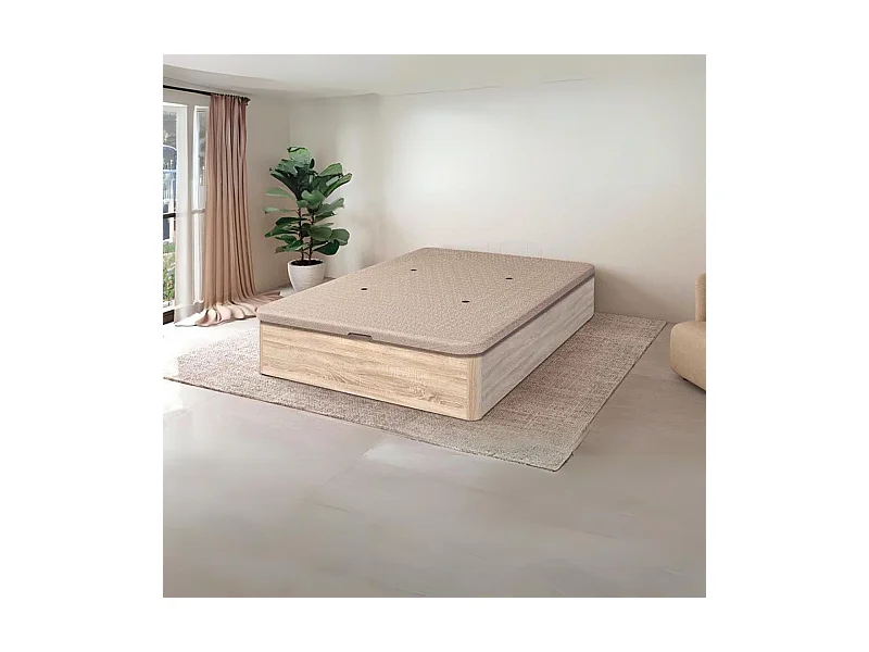 Canapé Sil 135x190 tapa tapizada 3D cambria 30 mm