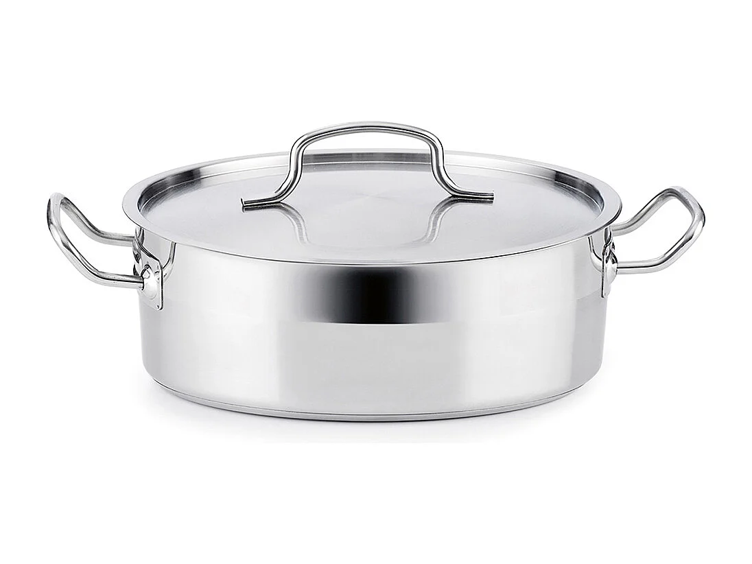 Tartera de acero inoxidable Azzero - 24x6 cm