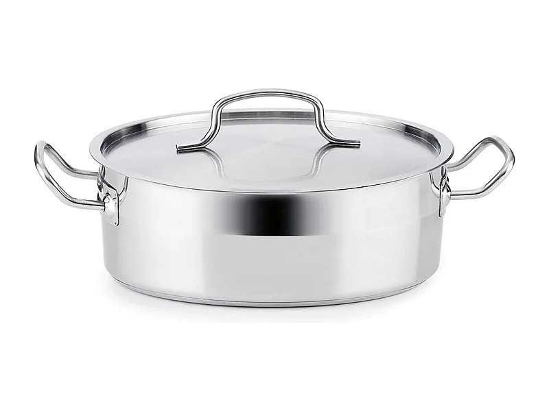 Tartera de acero inoxidable Azzero - 24x6 cm