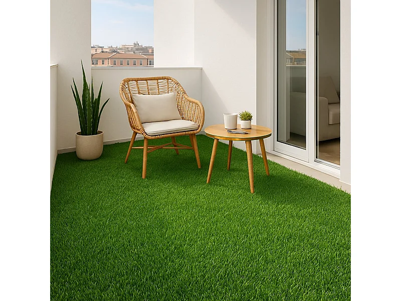 Césped artificial green zurich evolution 30 mm reciclable nortene 2X20 M