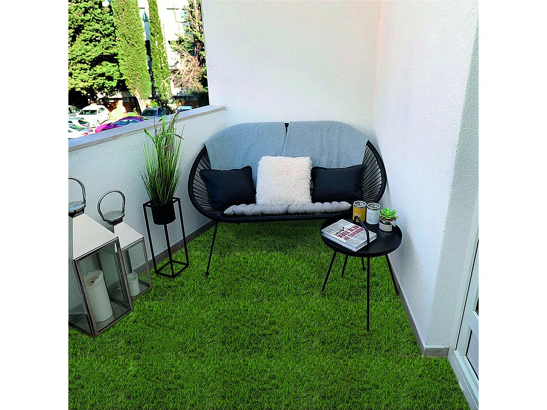 Césped artificial green zurich evolution 30 mm reciclable nortene 2X4 M