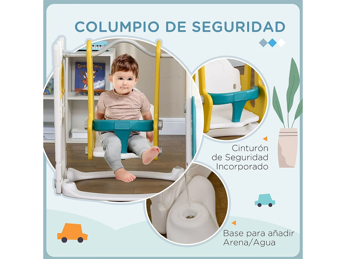 Parque de juegos infantil Worm Aiyaplay 6 en 1 +12M multicolor 92x143x177 cm