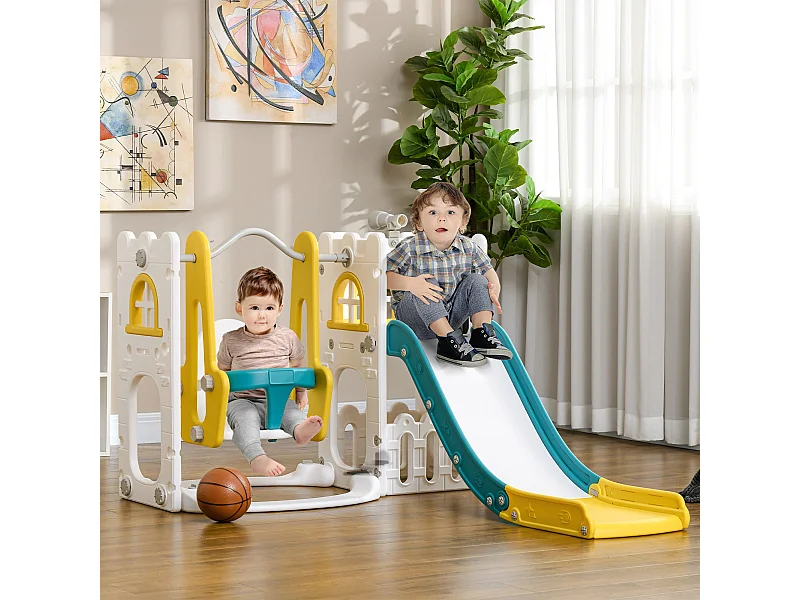 Parque de juegos infantil Worm Aiyaplay 6 en 1 +12M multicolor 92x143x177 cm