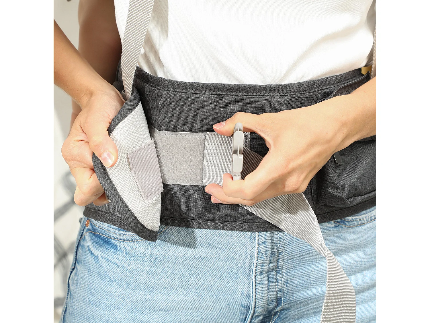 Marsúpio AIYAPLAY para Bebés: Conforto e Versatilidade para Recém-Nascidos até 36 Meses