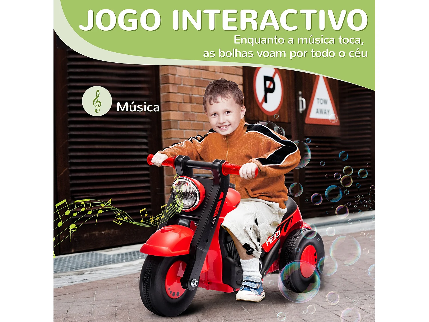 Carro Andador AIYAPLAY para Bebés com Música e Bolhas - Vermelho, até 30 kg