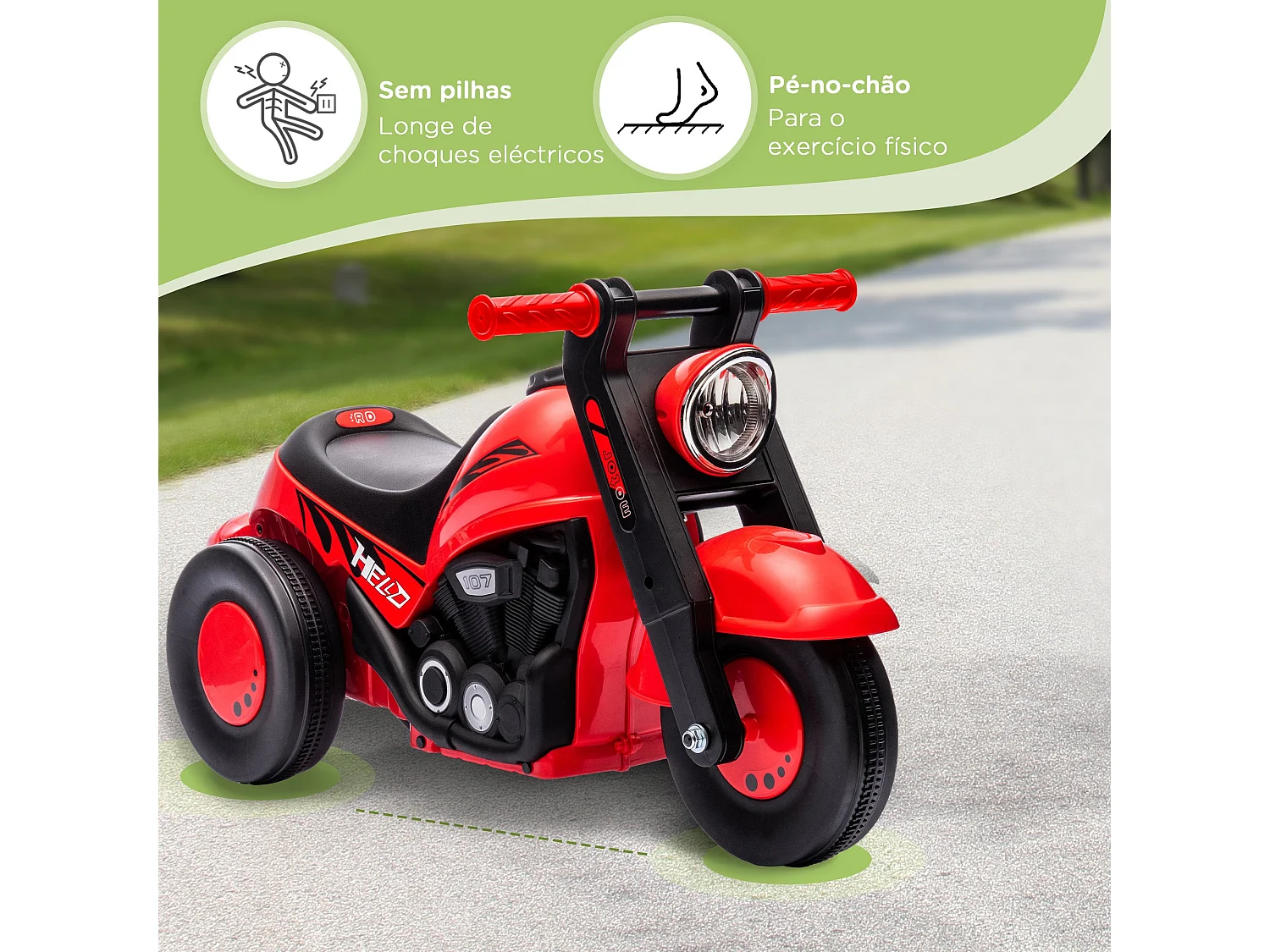 Carro Andador AIYAPLAY para Bebés com Música e Bolhas - Vermelho, até 30 kg