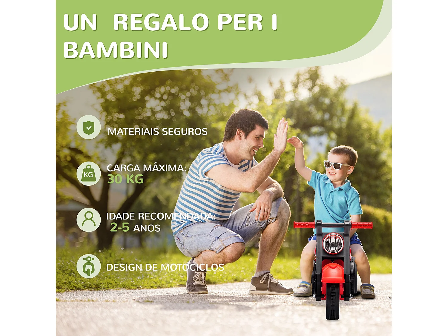 Carro Andador AIYAPLAY para Bebés com Música e Bolhas - Vermelho, até 30 kg