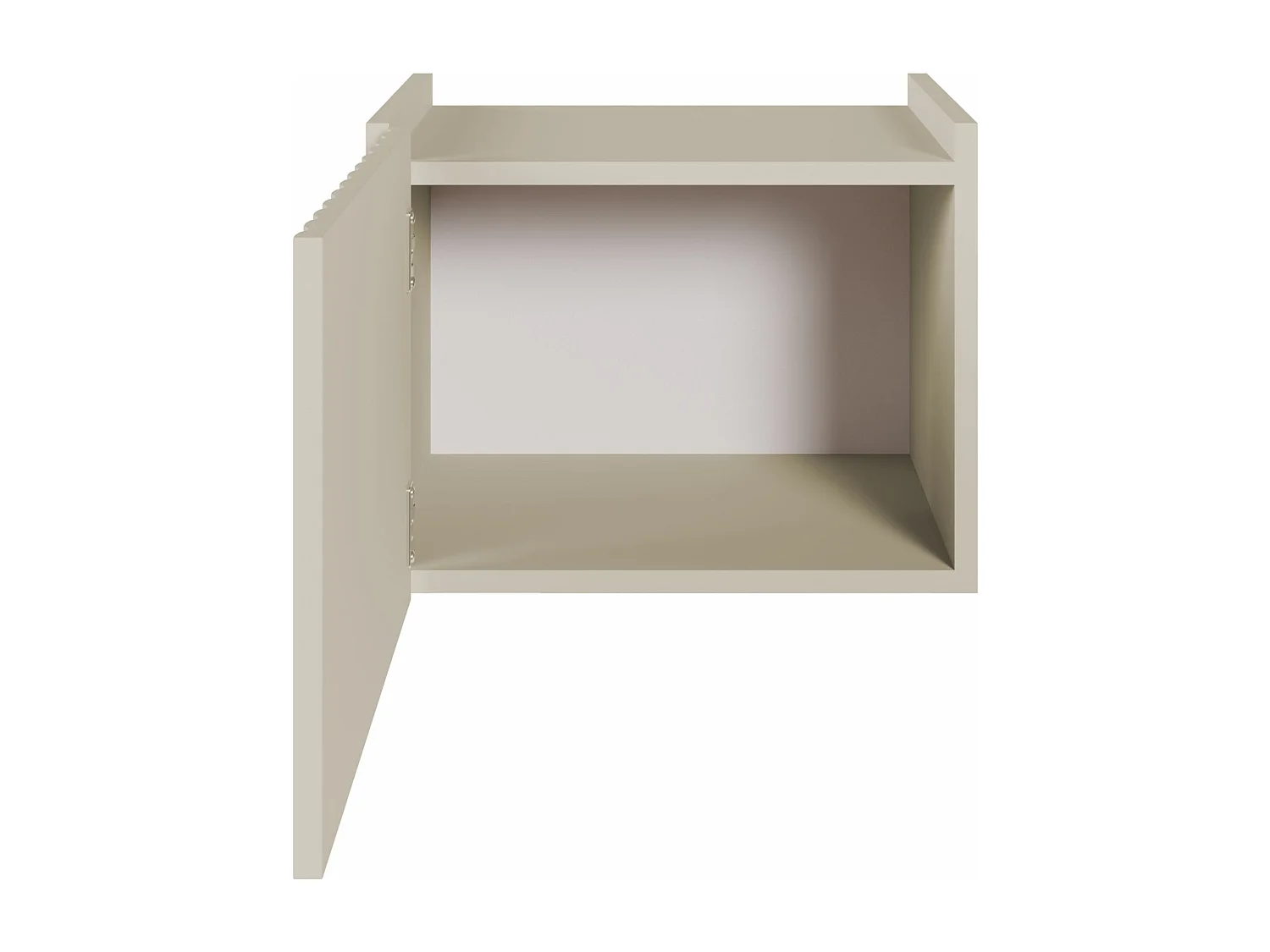 Table de chevet suspendue - 48 cm - grège - FIORRA