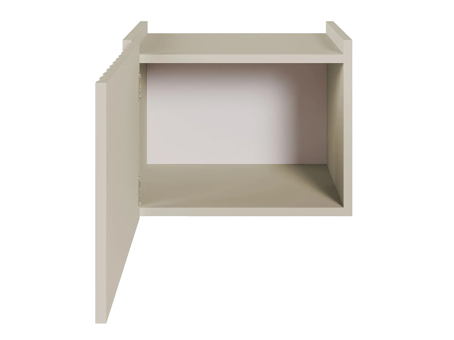 Table de chevet suspendue - 48 cm - grège - FIORRA
